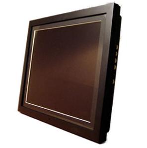 10.4 wooden digital picture frame-side